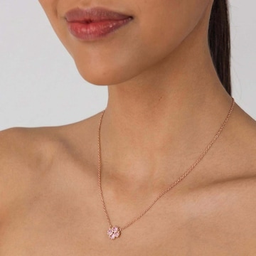 PURELEI Necklace 'Cuore Rosé' in Gold
