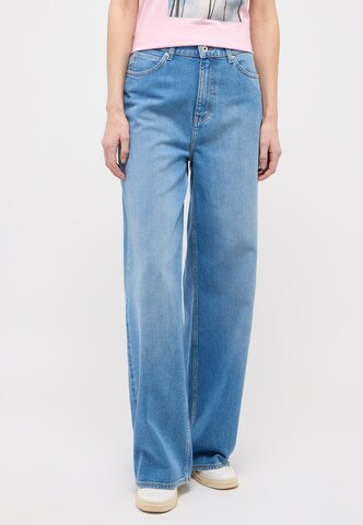 MUSTANG Flared Jeans 'Luise' in Blue: front