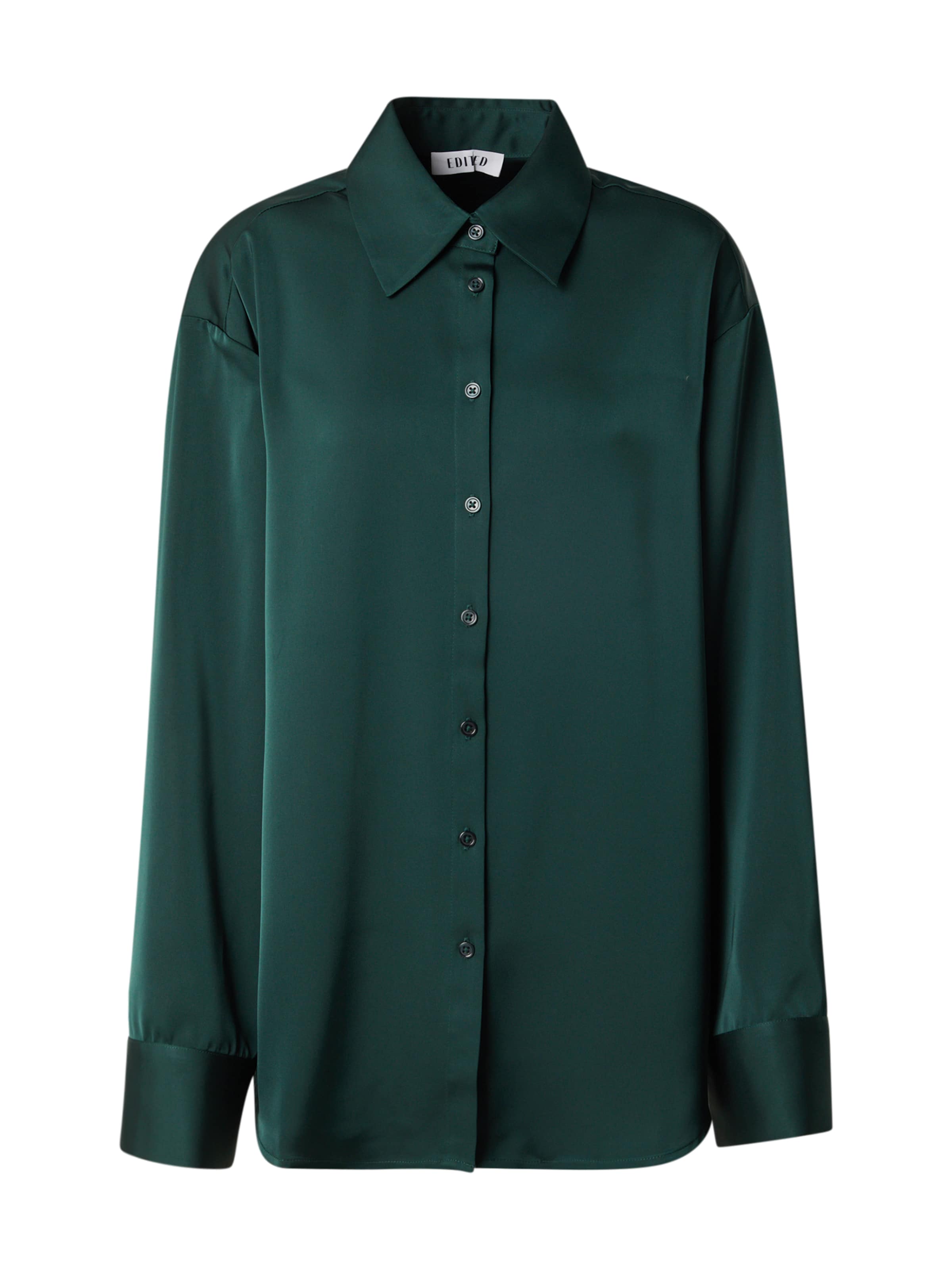 EDITED Pluus 'Leonora', värv roheline: eest vaates