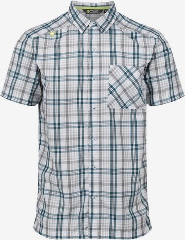 REGATTA Regular fit Athletic Button Up Shirt 'Mindano IV' in Blue: front