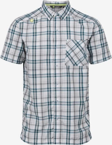 REGATTA Athletic Button Up Shirt 'Mindano IV' in Blue: front