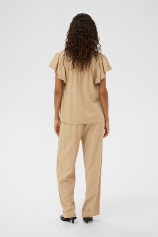 Chemisier 'Aria ' SOAKED IN LUXURY en beige