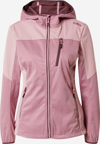 Veste outdoor CMP en rose : devant