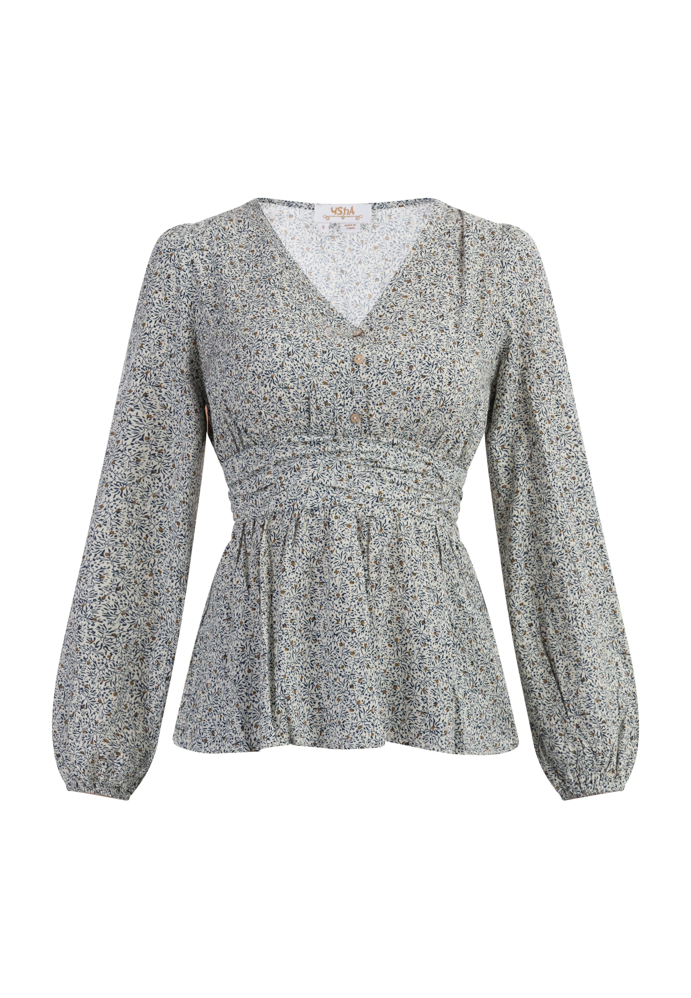 usha FESTIVAL Pluus 'Rakata', värv valge: eest vaates