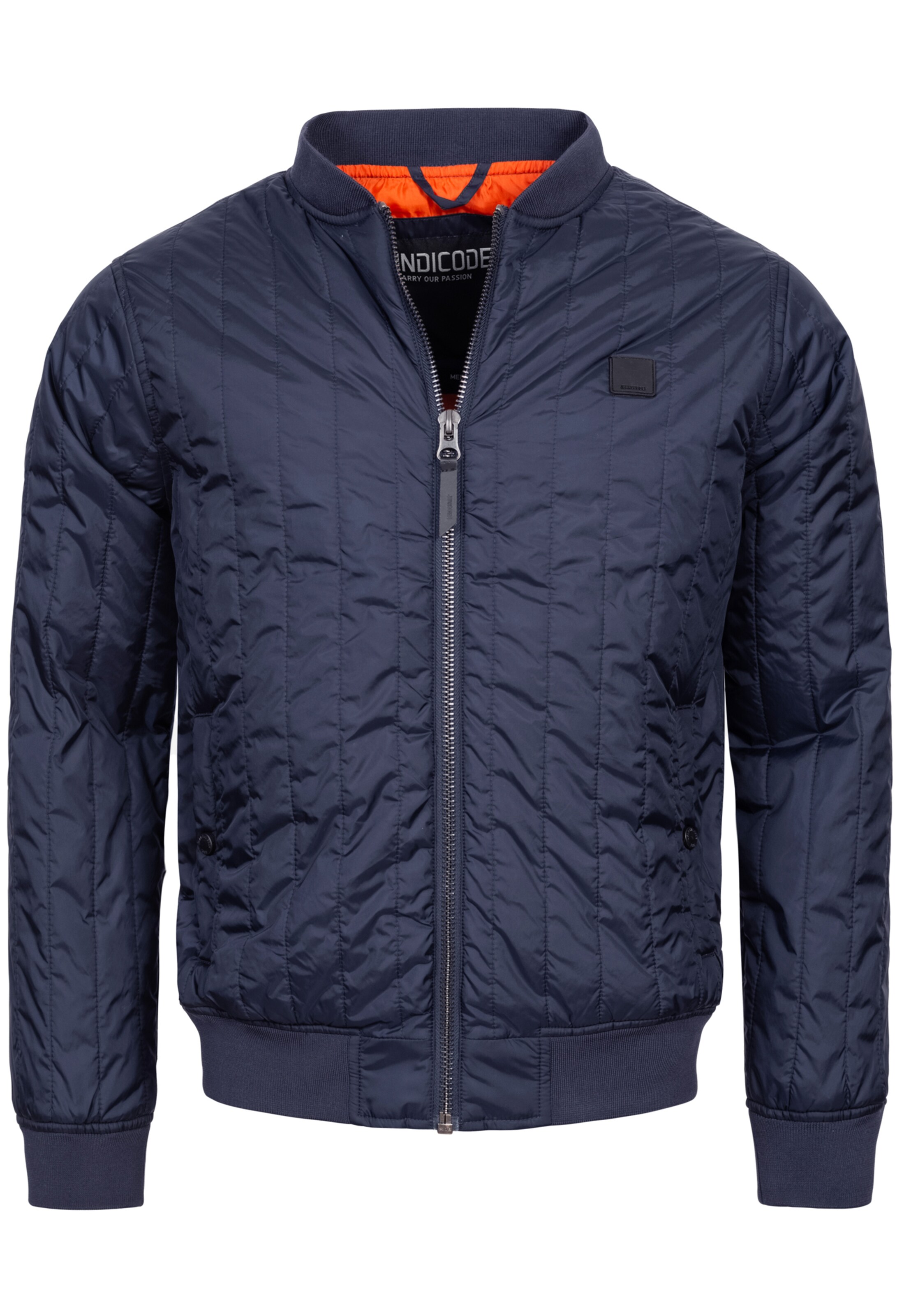 INDICODE JEANS Jacke in Blau: Vorderseite