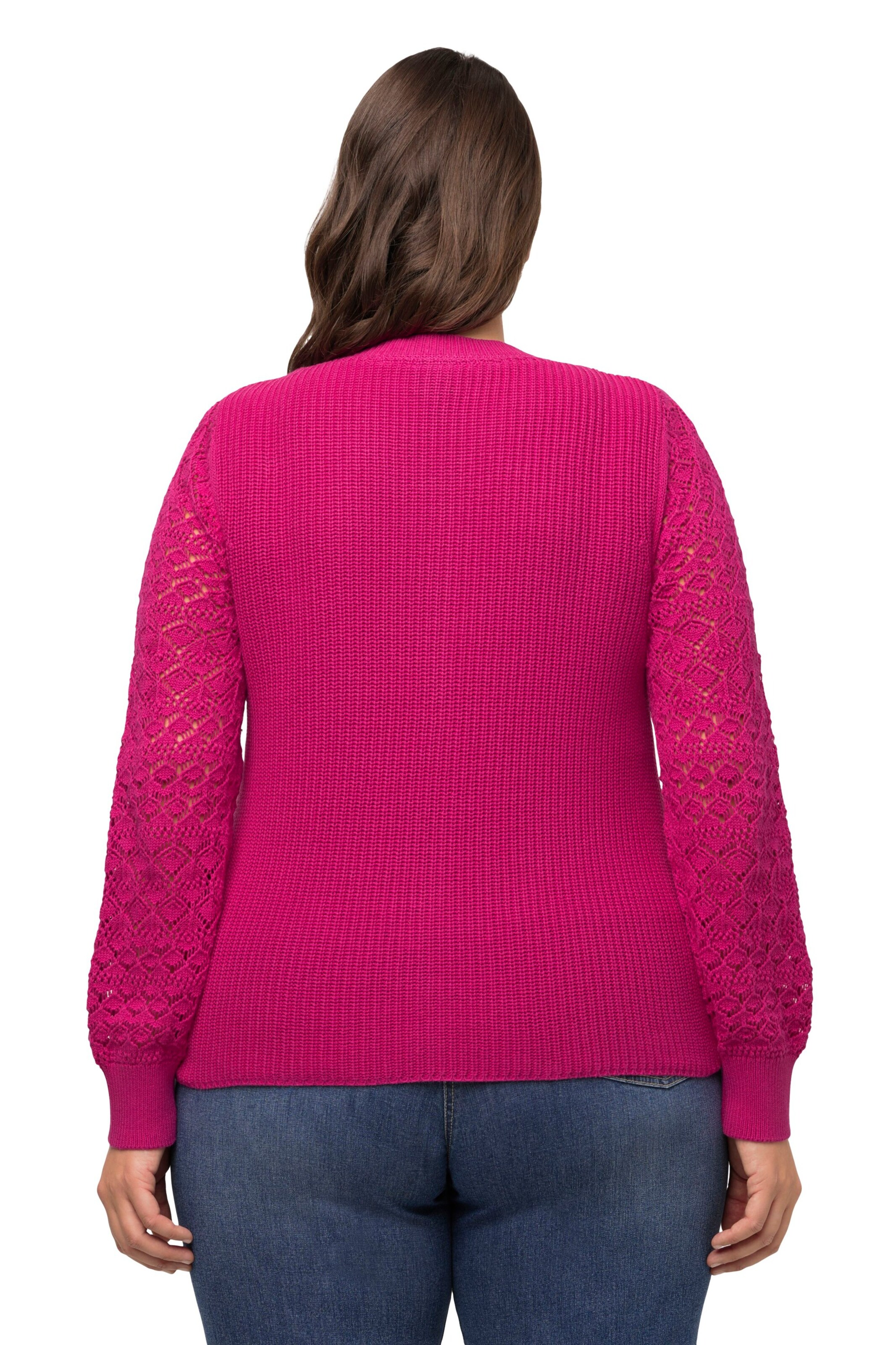 Ulla Popken Sweater in Pink