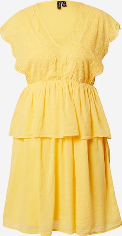 VERO MODA - Vestido 'Josefine' en amarillo: frente