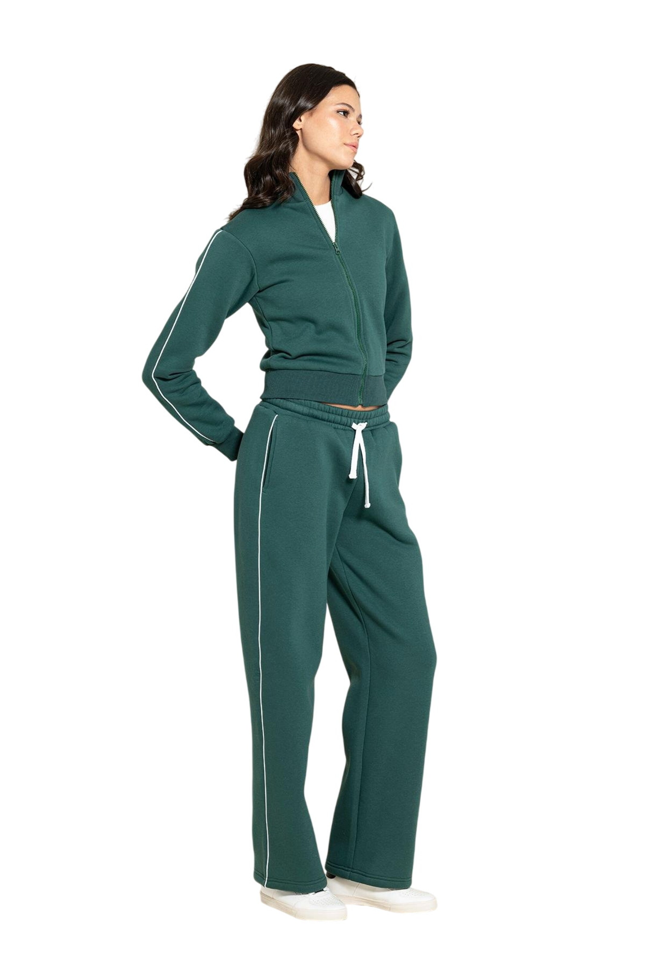 For You Moda Tracksuit in Green