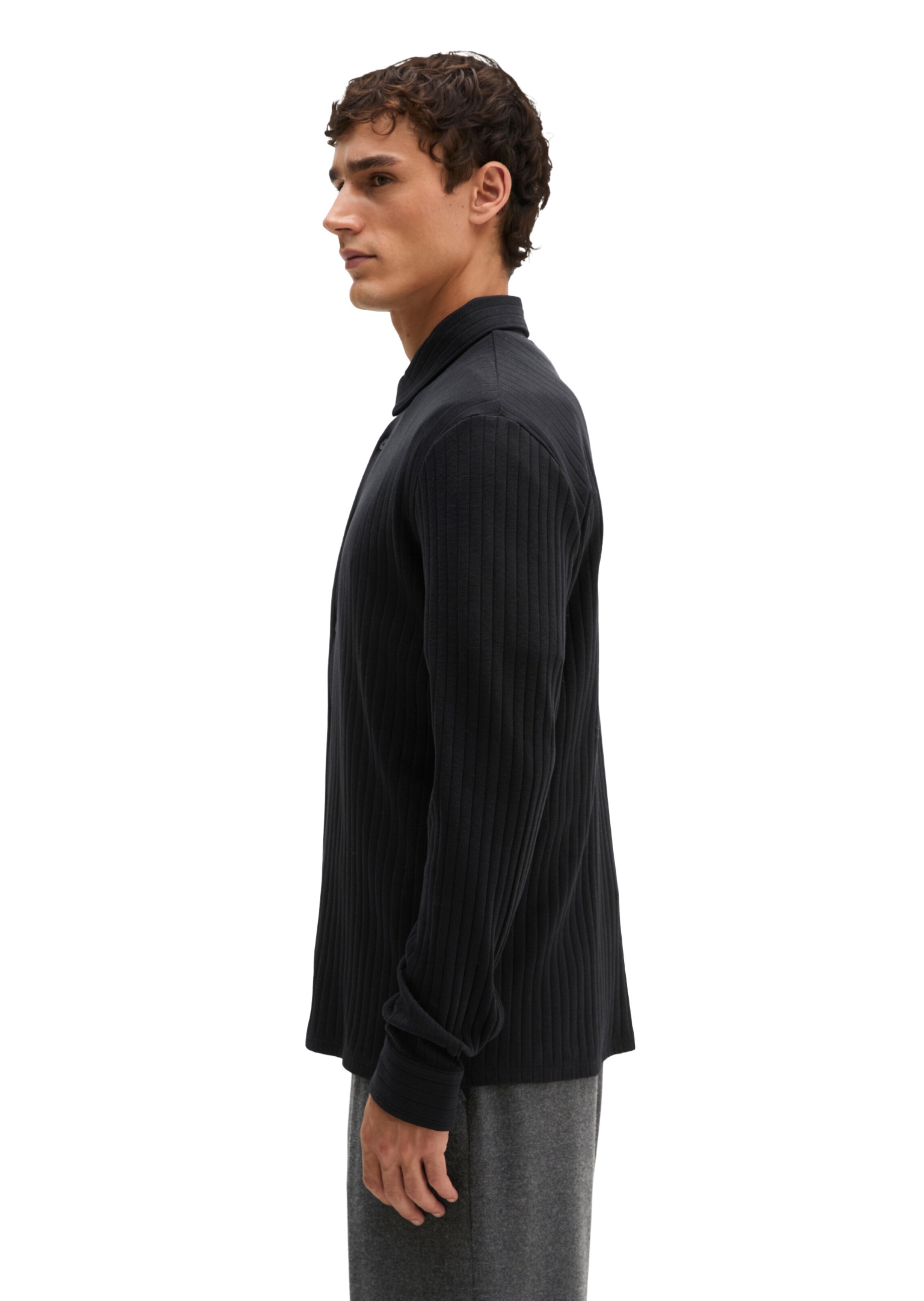 Marc O'Polo Shirt in Black: side