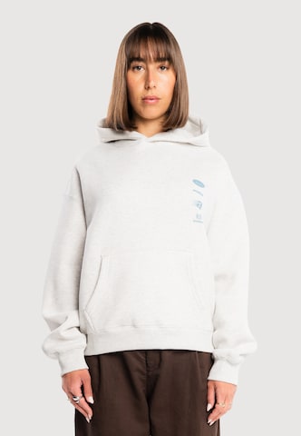 Another Cotton Lab - Sweatshirt 'Summer Story' em cinzento