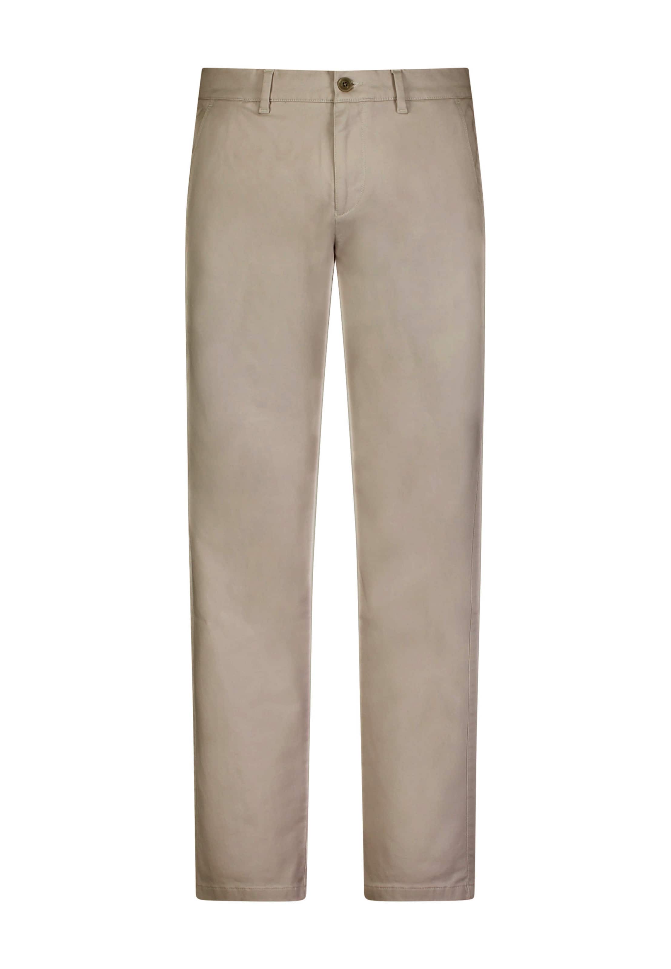 Coupe slim Pantalon chino ROY ROBSON en beige : devant