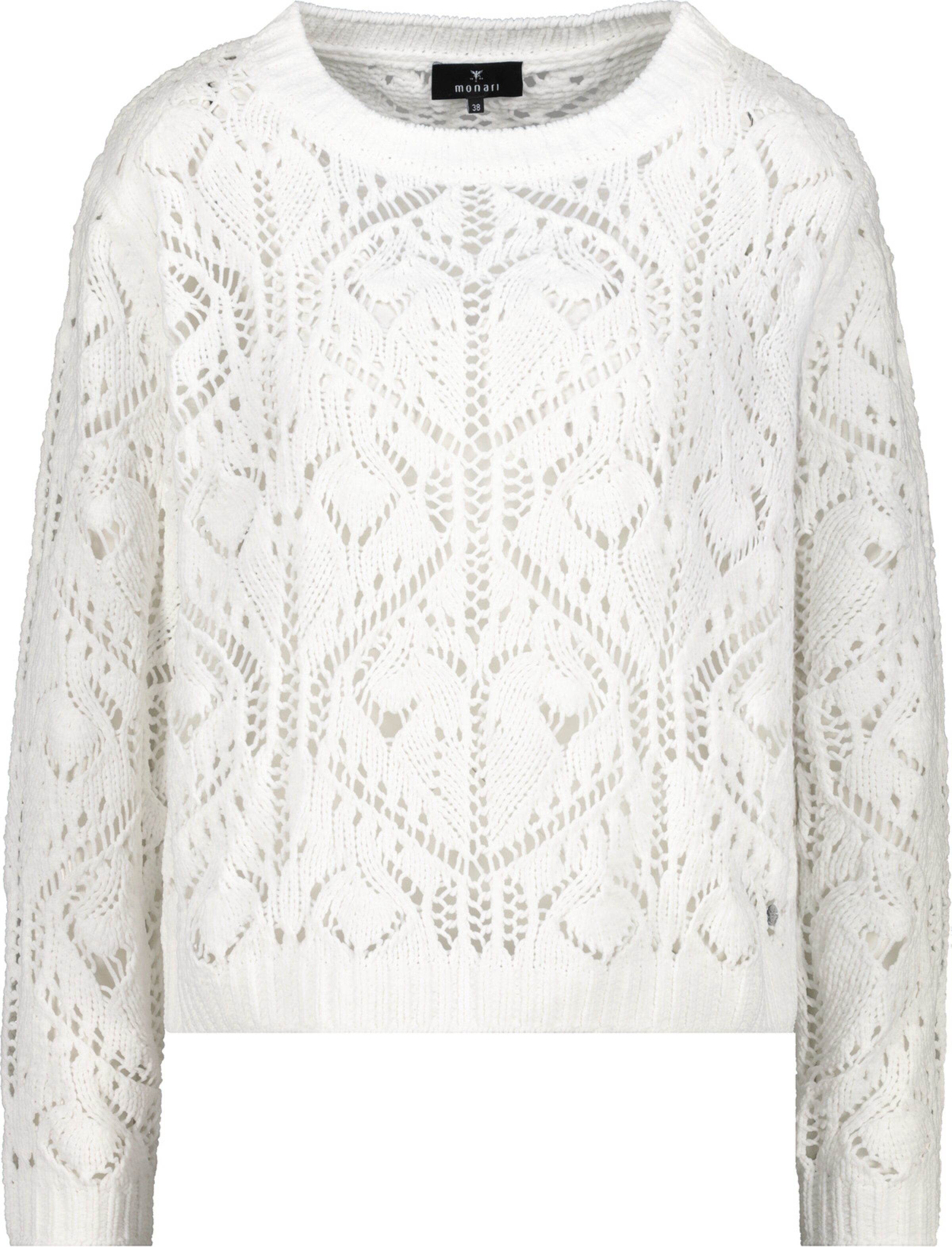 monari Pullover in Weiß: Vorderseite