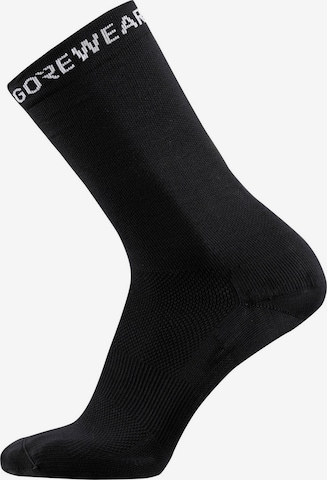 GORE WEAR Athletic Socks 'Essential' in Black: front