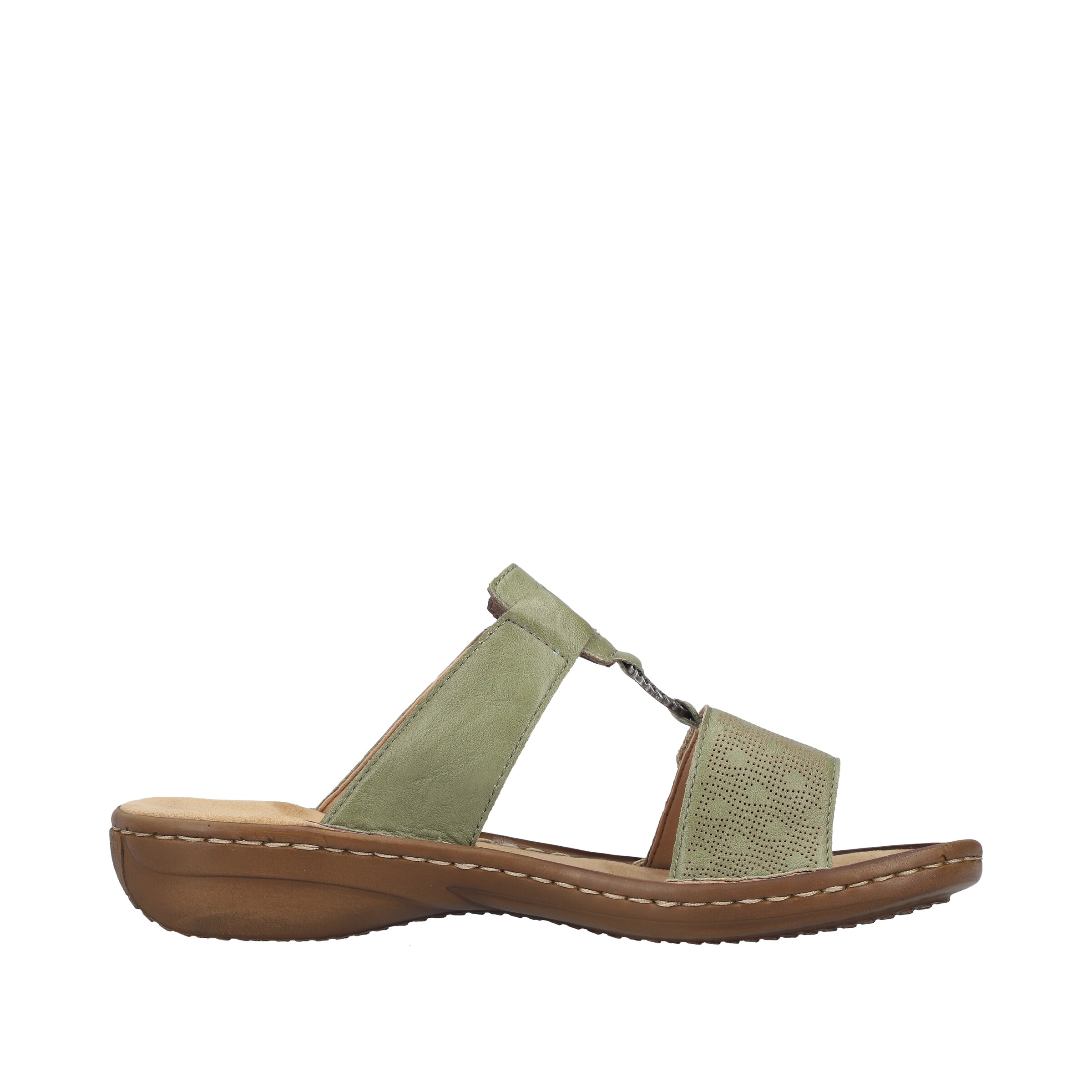 Rieker Mules in Green