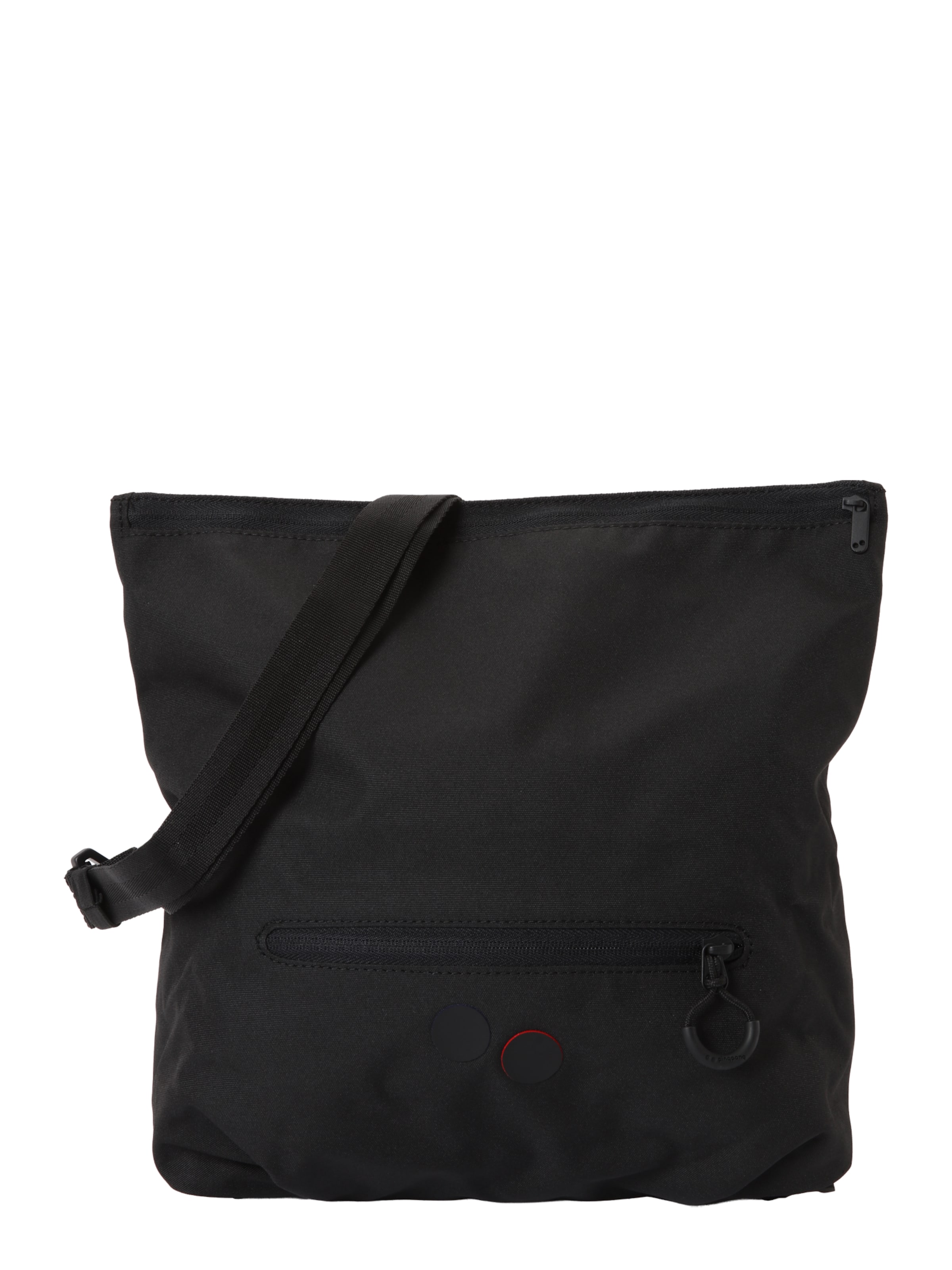 pinqponq Τσάντα ώμου 'AKSEL' σε μαύρο: μπροστά