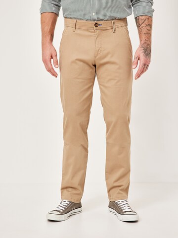 REDPOINT Slimfit Hose in Beige: Vorderseite