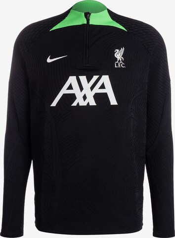 NIKE Sportsweatshirt 'FC Liverpool Strike Elite' in Zwart: voorkant