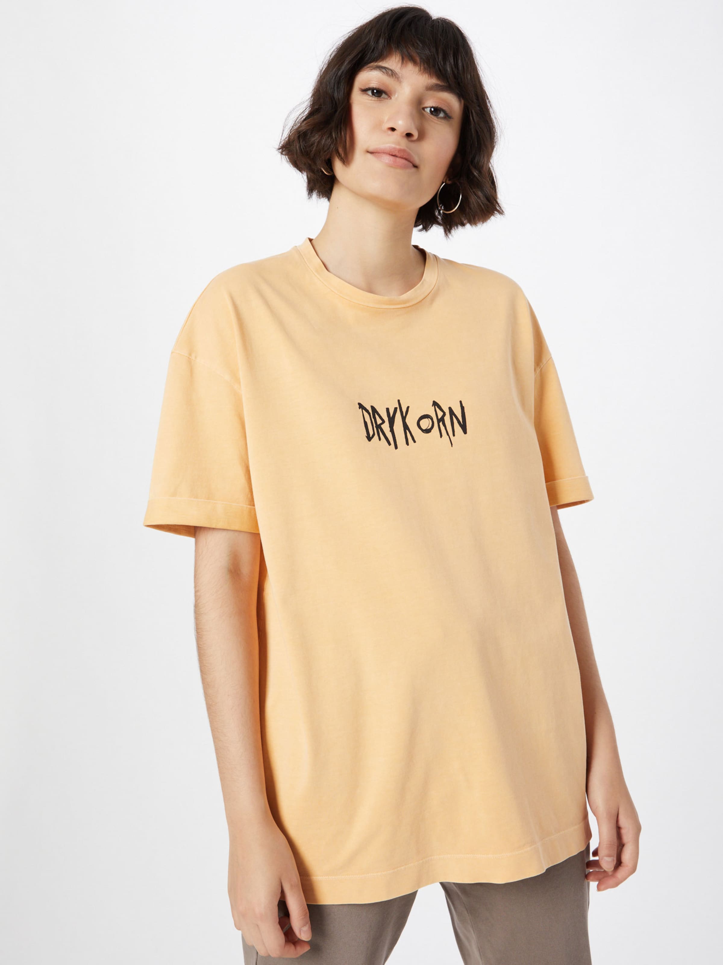 DRYKORN Shirt DRYKORN x ABOUT YOU THILO CONSCIOUS in Orange ABOUT YOU