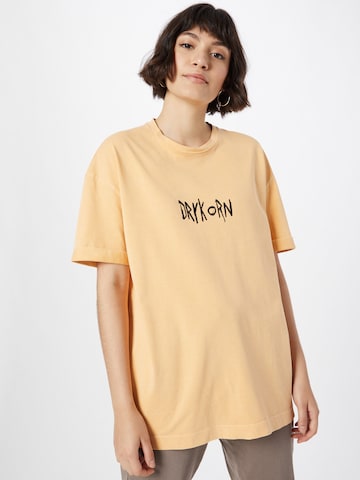 T-Shirt 'DRYKORN x ABOUT YOU THILO_CONSCIOUS' DRYKORN en orange