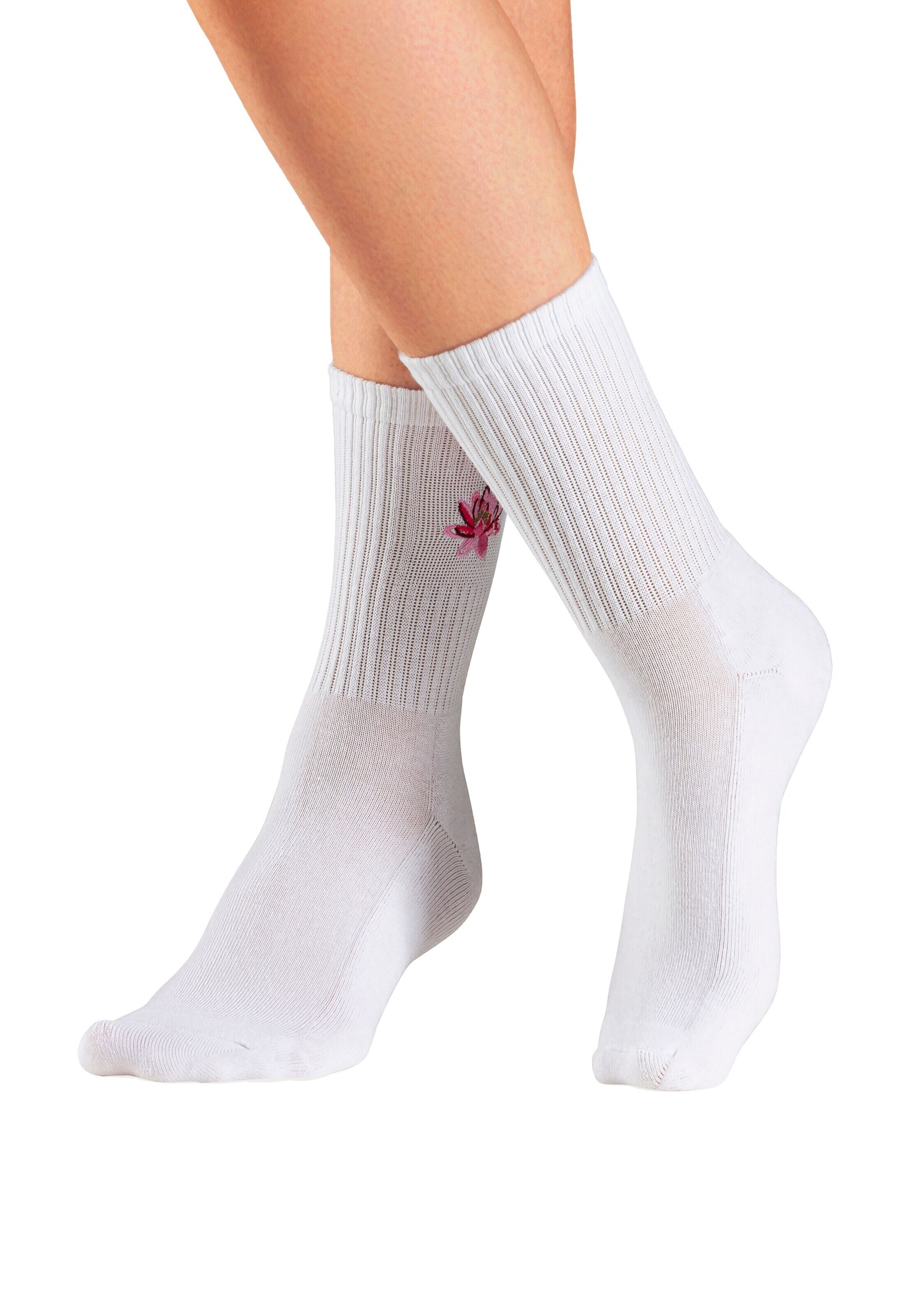 LASCANA Socks in White