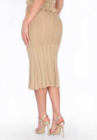 faina Skirt in Beige