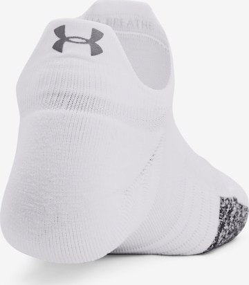UNDER ARMOUR Sports socks 'Breathe' in White