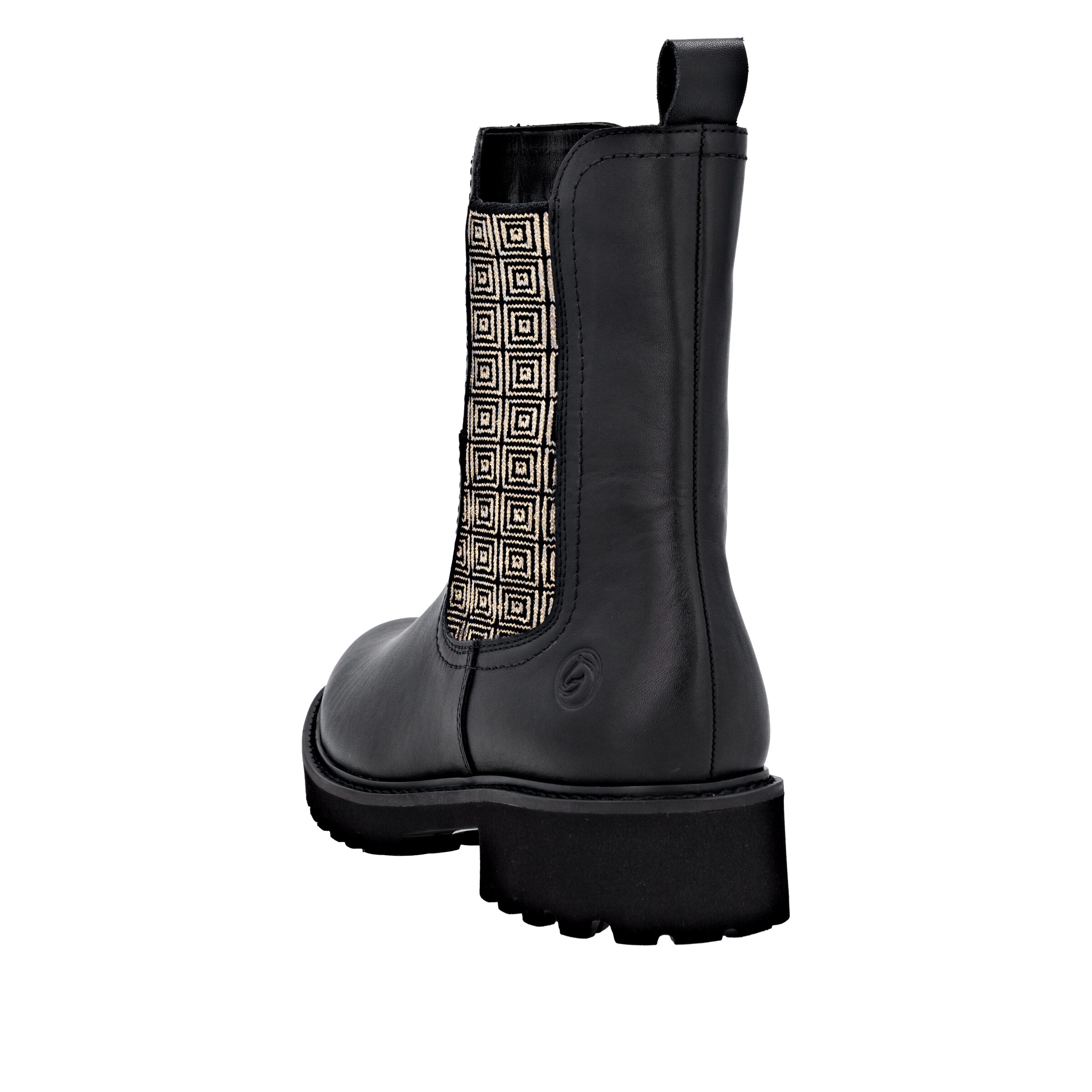 REMONTE Enkellaarsjes in Zwart