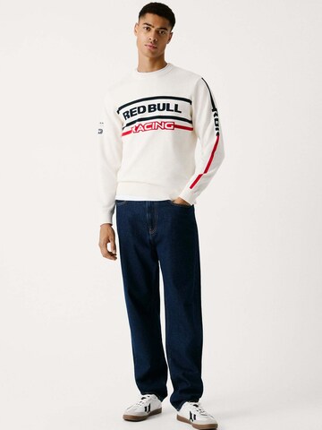 Sweat-shirt Red Bull Racing x Pepe Jeans en blanc