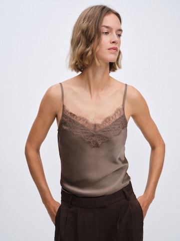 Haut The Set en marron