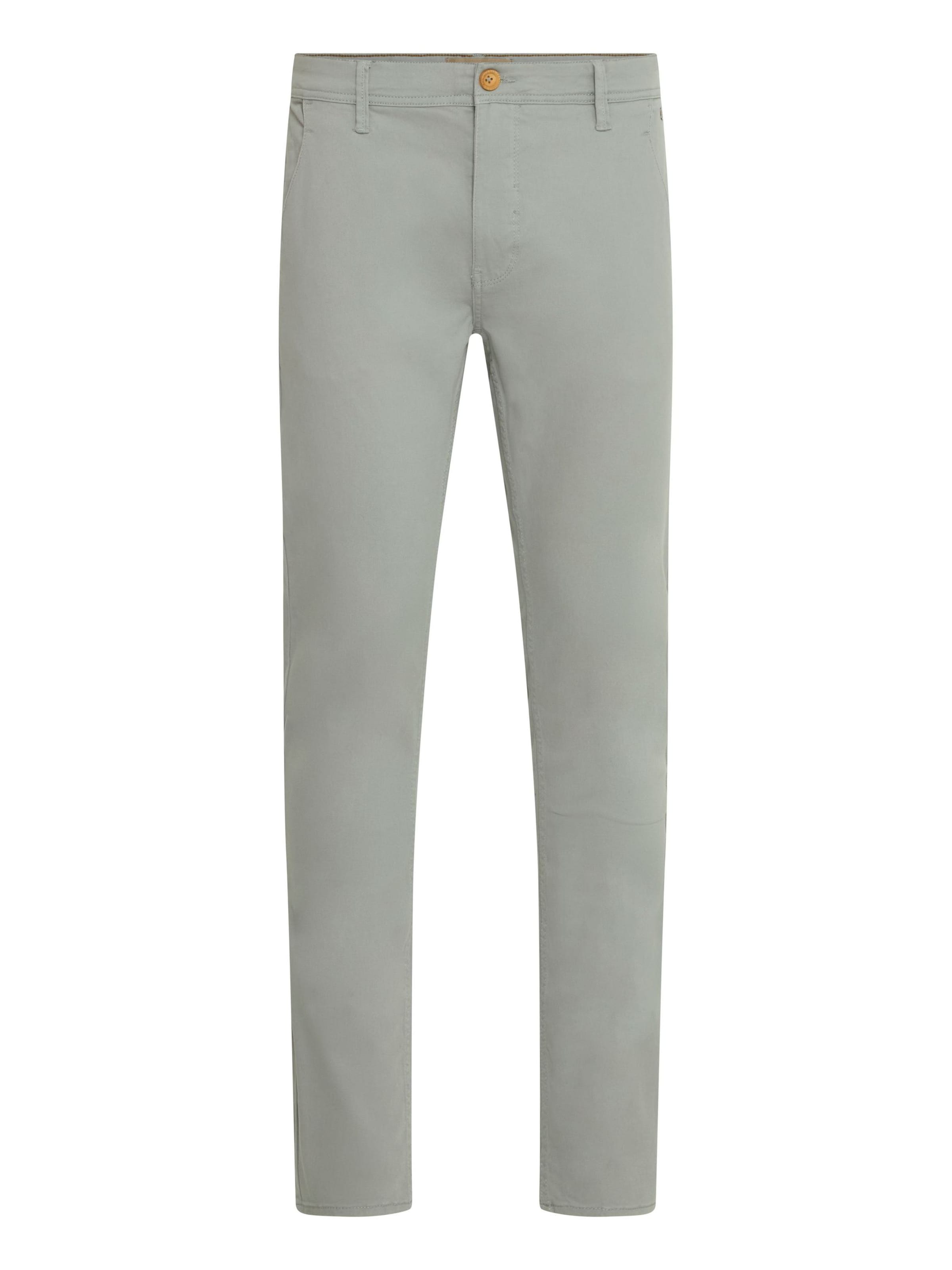 BLEND Slim fit Chino Pants &#x27;Natan&#x27; in Grey: front