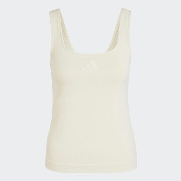 ADIDAS SPORTSWEAR Top sportowy 'ALL SZN' w kolorze biały: przód