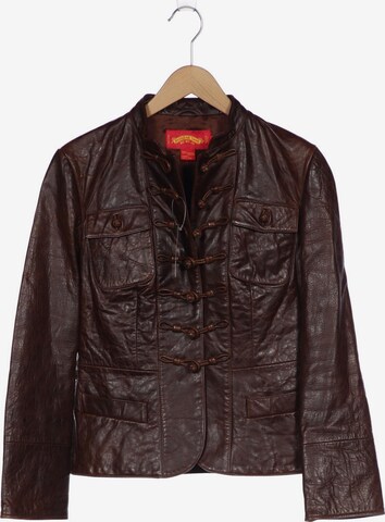 Shanghai Tang Jacket & Coat in XL in Brown: front