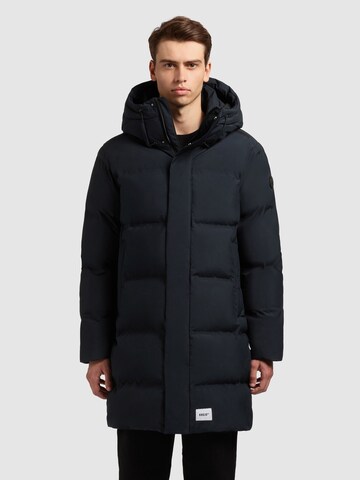 khujo Winterjas 'Stank3' in Blauw: voorkant