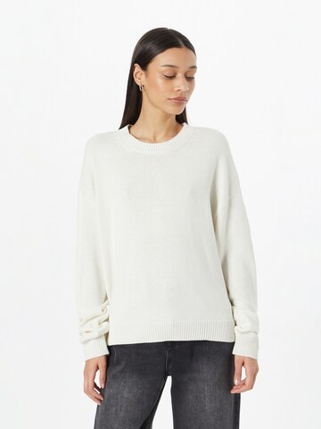 Denim Project Sweater 'THEA' in White: front