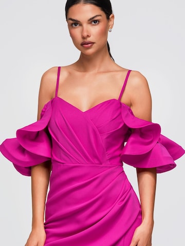 Ombre Abendkleid‌‌‌‌‌‌‌ in Pink