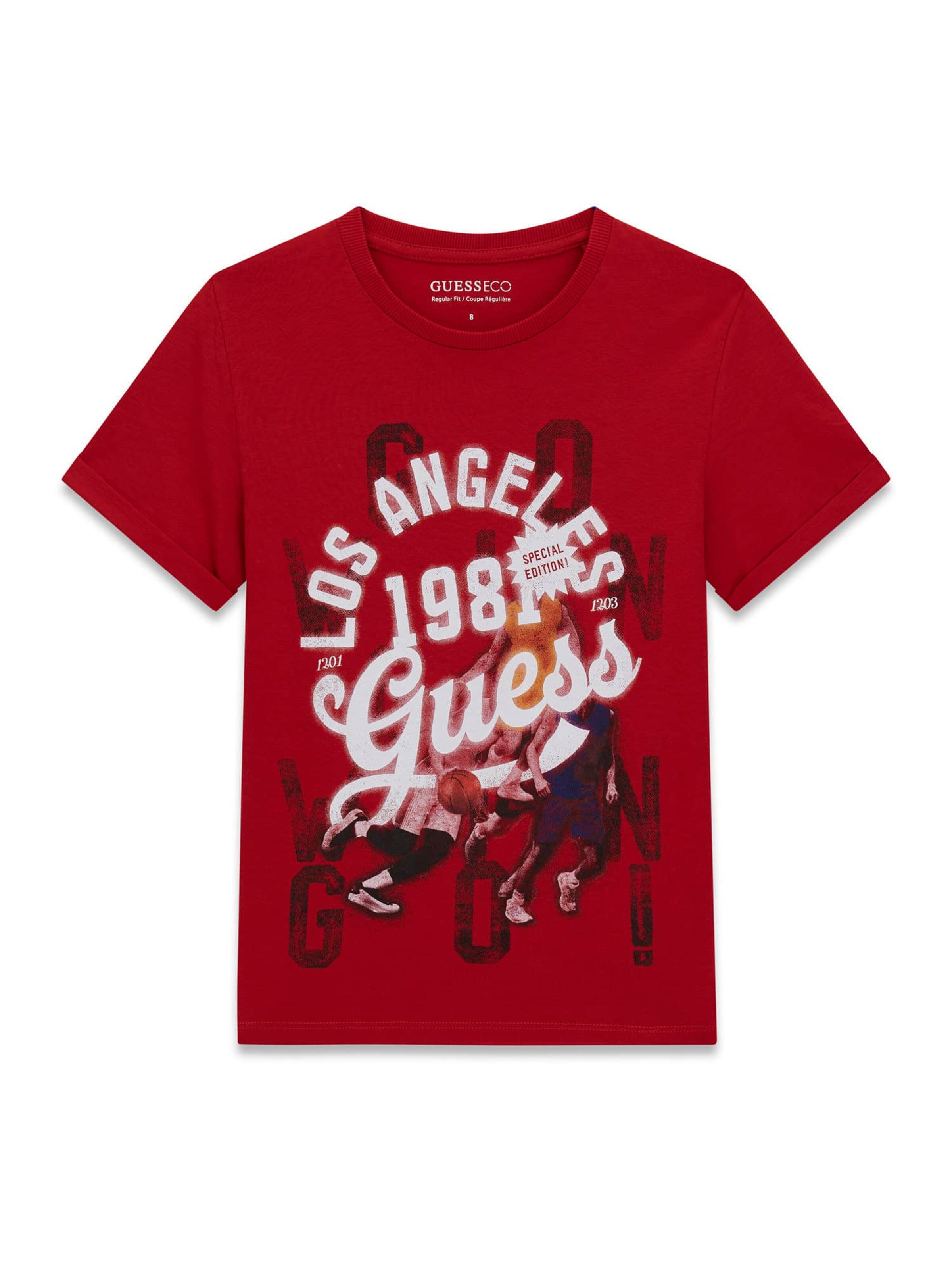 GUESS Shirt in Red: front