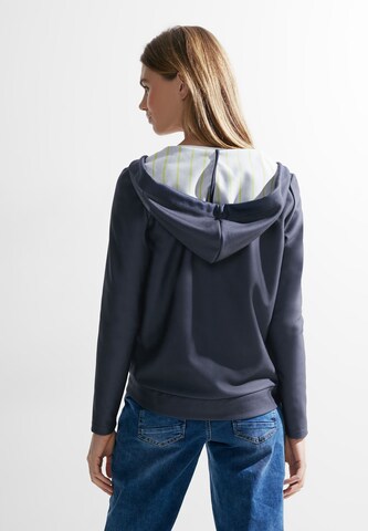 CECIL Sweatjacke in Blau