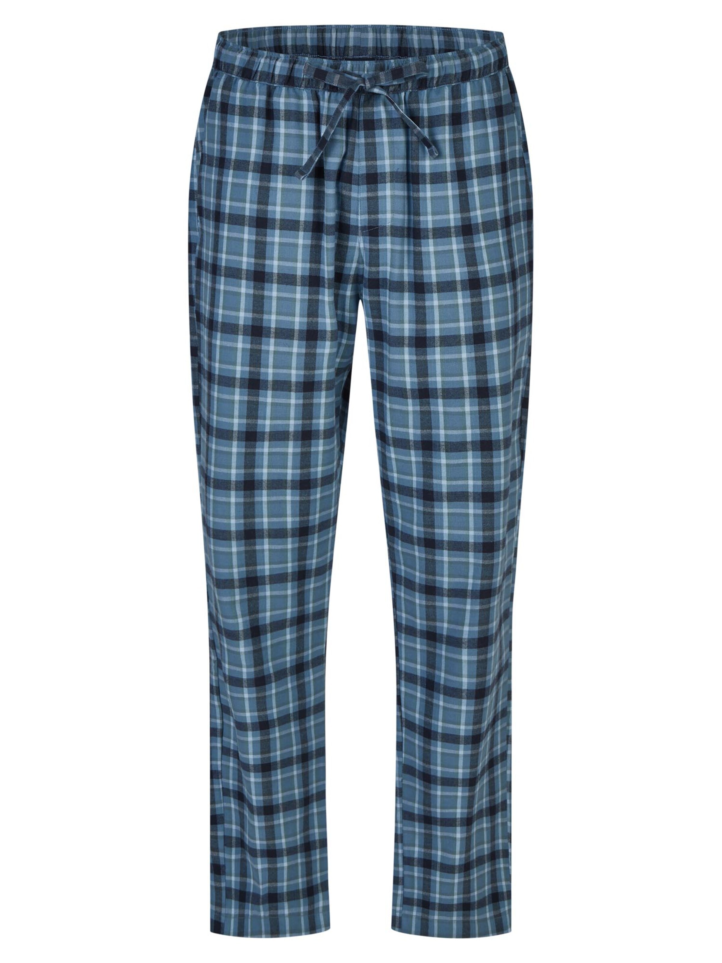 Ammann Pajama Pants 'Mix & Match' in Blue: front