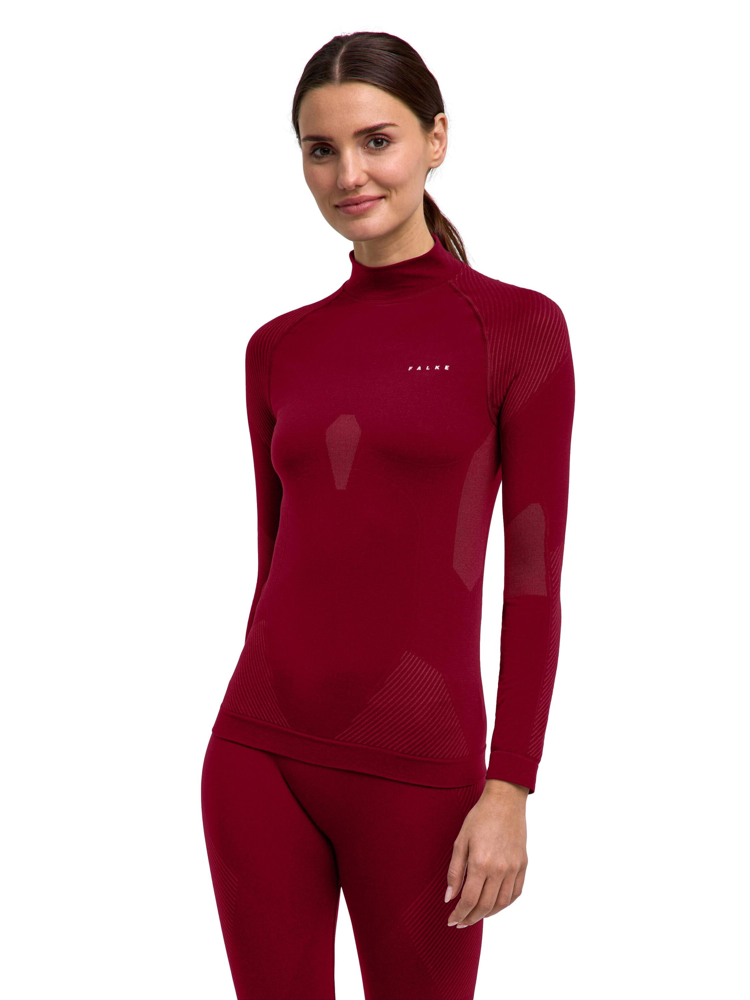 FALKE Base Layer in Red: front