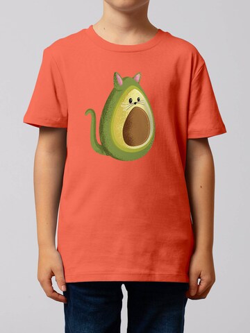 T-Shirt 'Avocato' watabout.kids en orange : devant