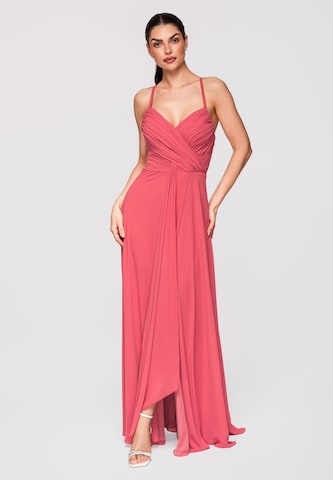 Robe de soirée Ombre en orange