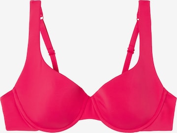 CALZEDONIA Balconette Bikini Top 'INDONESIA' in Red: front