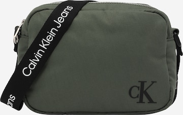 Calvin Klein Jeans Crossbody bag in Green: front