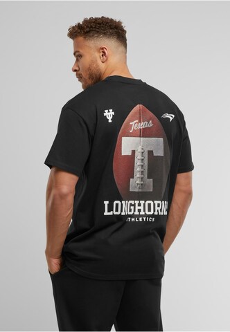 MT Upscale Shirt 'Texas Longhorns' in Black: front