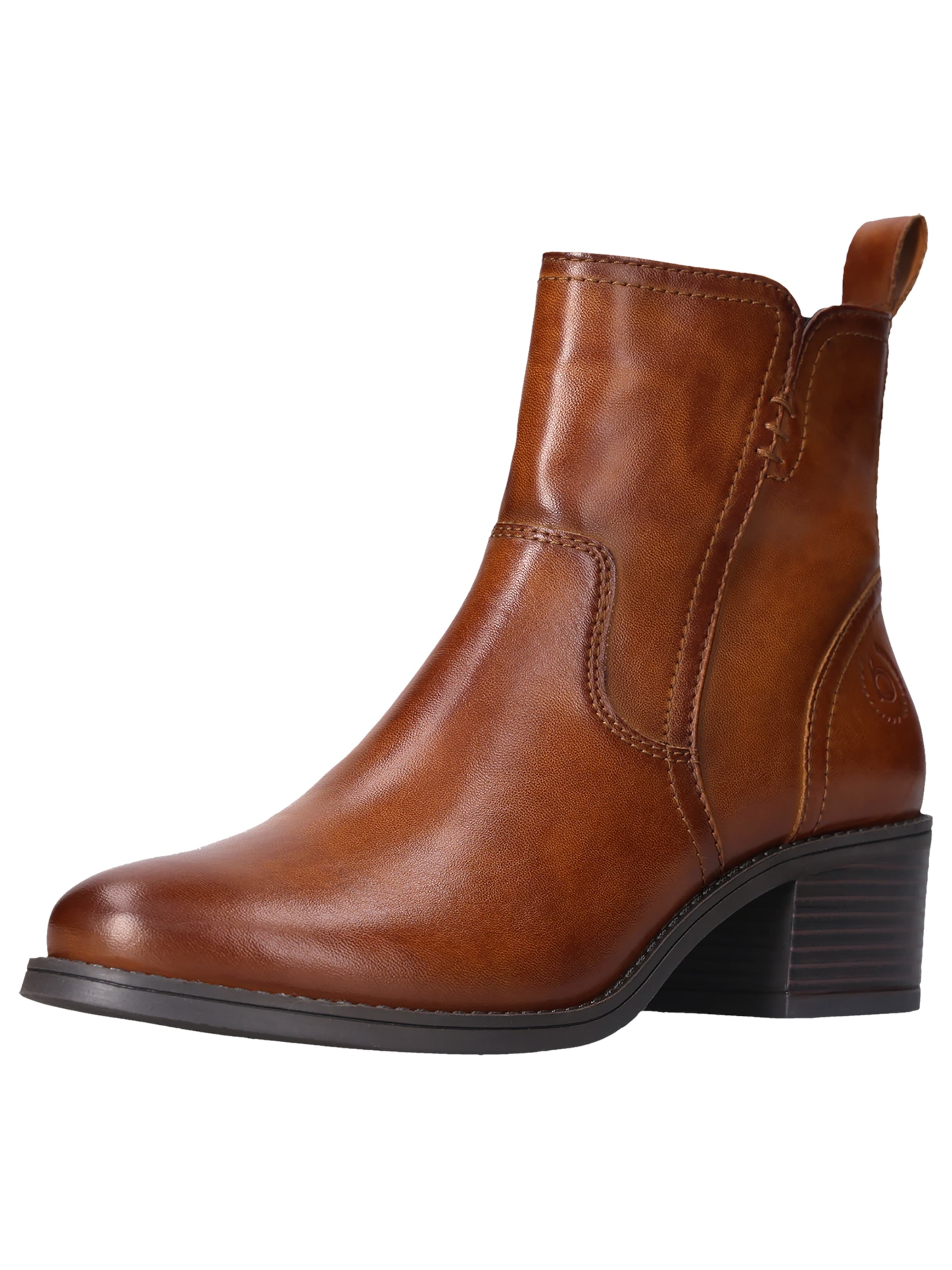 Bottines bugatti en marron : devant