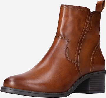 Bottines bugatti en marron : devant
