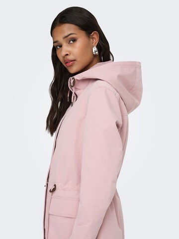 ONLY Tussenparka 'ONLLouise' in Roze