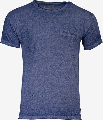 TREVOR'S Shirt in Blauw: voorkant