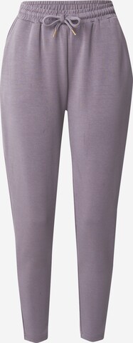 Athlecia Tapered Sportbroek 'Jacey V2' in Grijs: voorkant