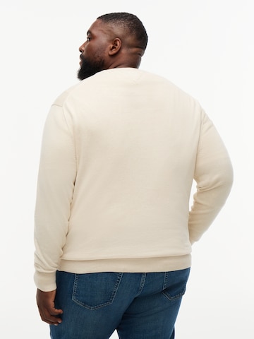 Tommy Hilfiger Big & Tall Svetr – béžová